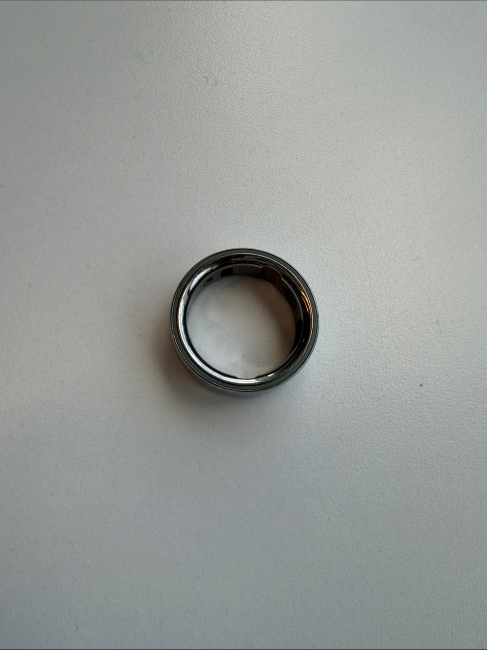 Oura Ring 4 in Silver, Size 9
